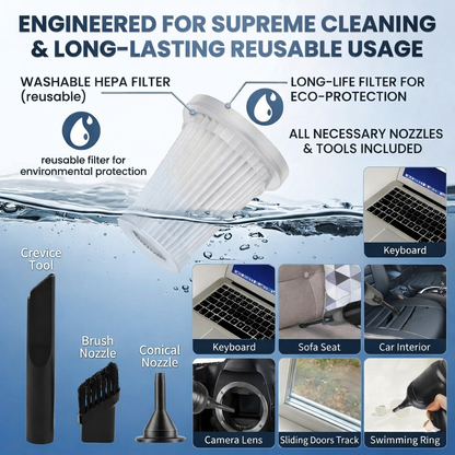 MaxFlow™ | 2-in-1 Air Duster & Vacuum